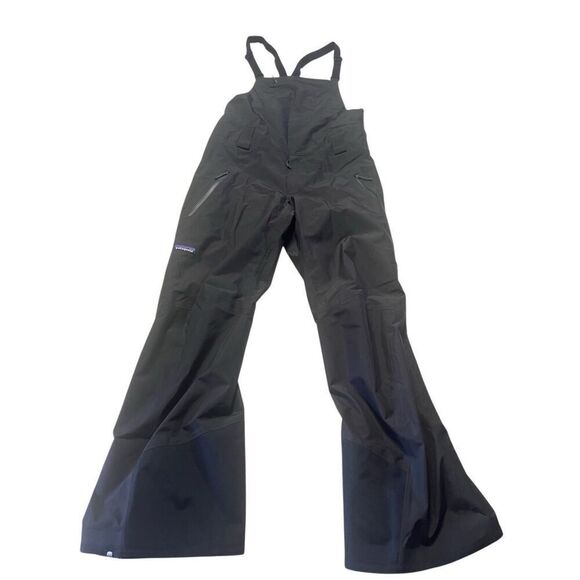 Patagonia Men's  Black Square Neck Powder Town Bibs Short Size Small NWT - Picture 1 of 8
